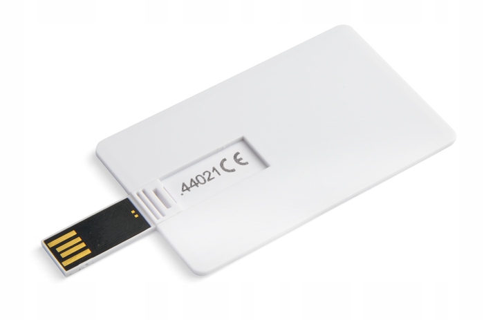 Pendrive karta 8 GB biały