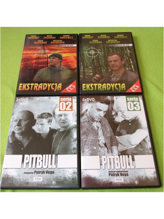 Seriale Pitbul i Ekstardycja na DVD