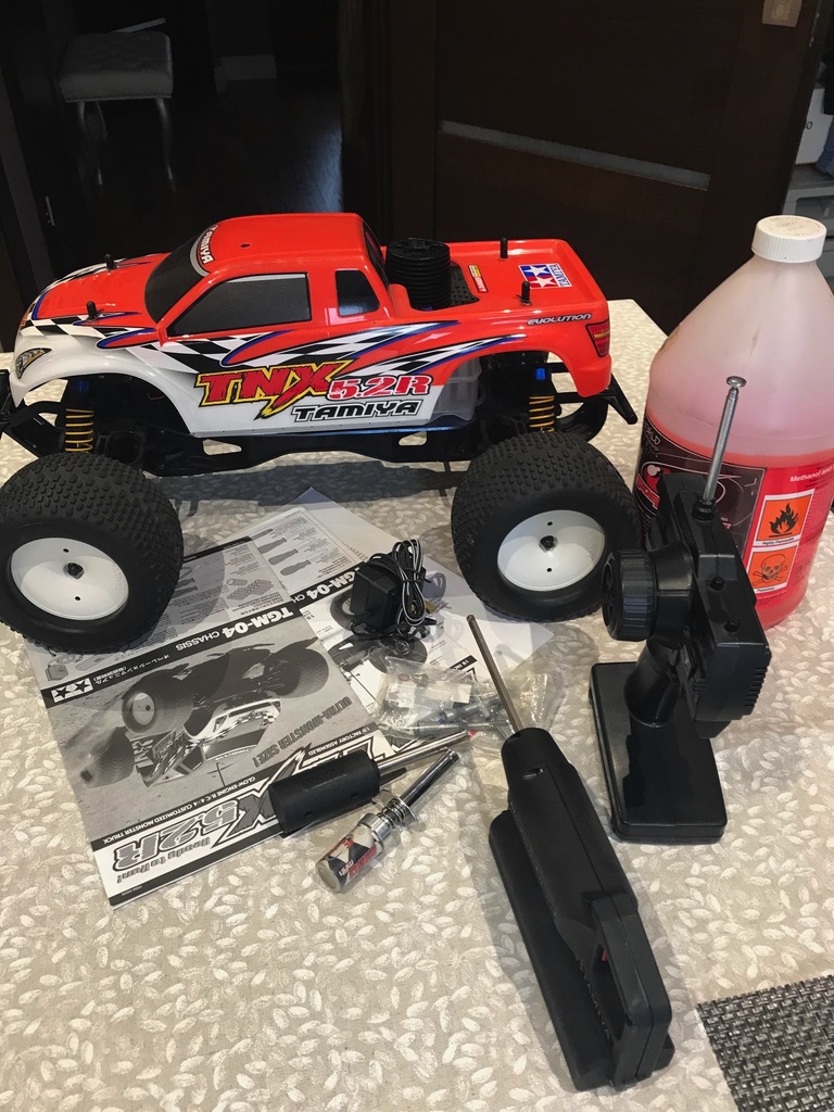 tamiya nitro truck