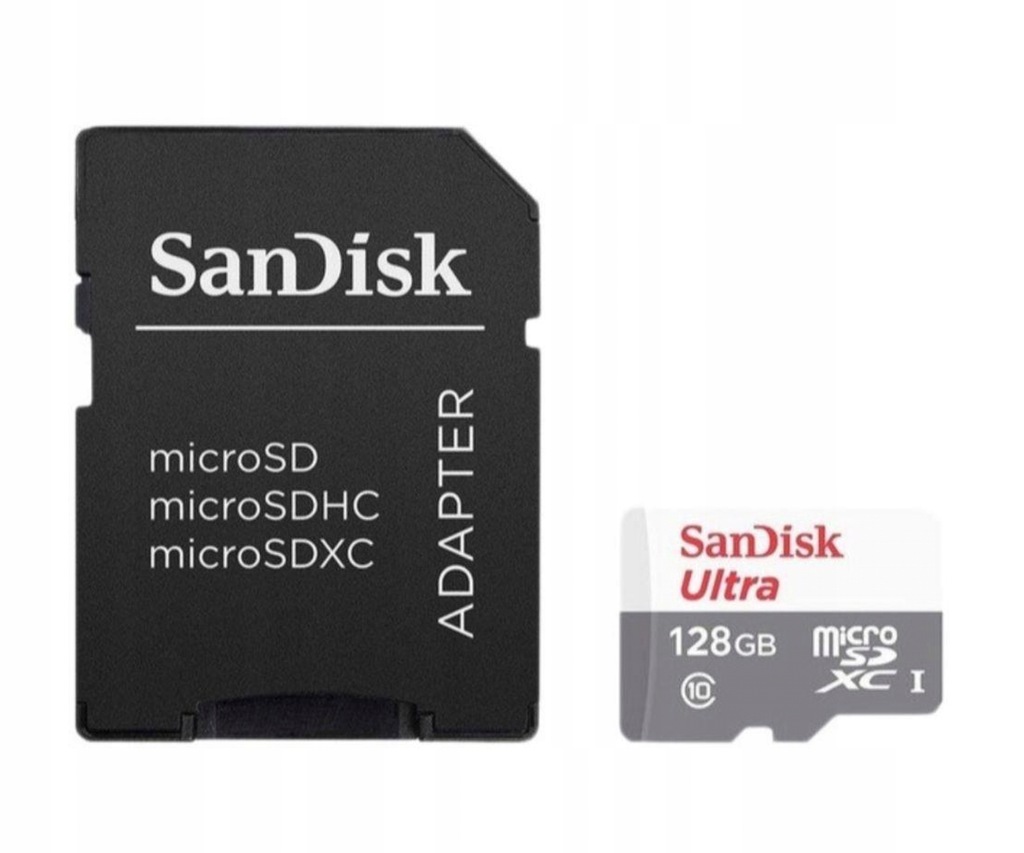 Karta microSD SanDisk 128GB microSDXC Ultra 128 GB