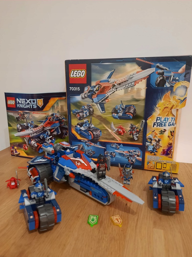 Lego 70315 Nexo Knights Pojazd Claya