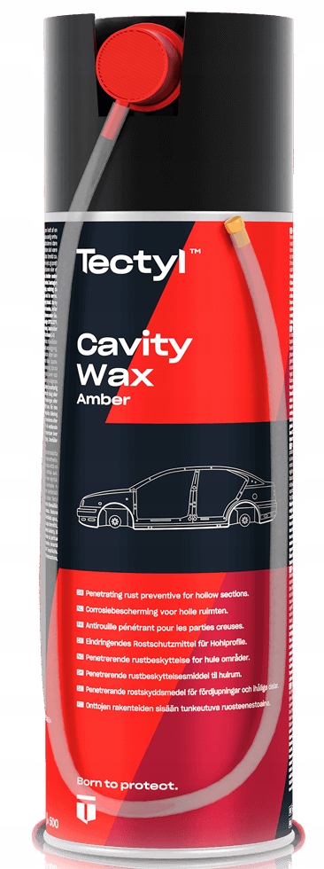 VALVOLINE TECTYL ML CAVITY WAX AMBER+SONDA 500ML