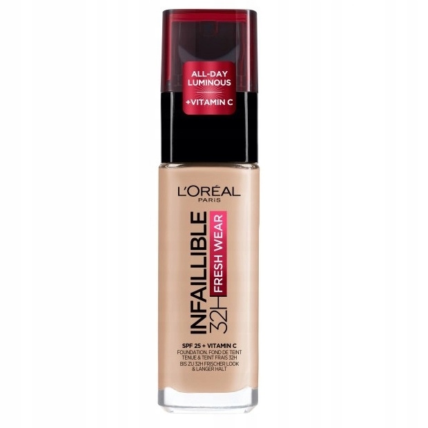 Loreal Podkład Infallible 32h 30 SPF 25 Witamina C 30ml