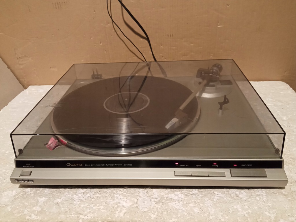 TECHNICS SL-QD33 Srebrny