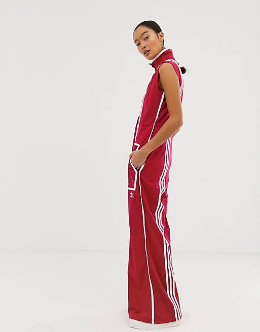 イオシャ Kombinezon Adidas Originals X Ji Won Choi Mixed Stripe Jumpsuit