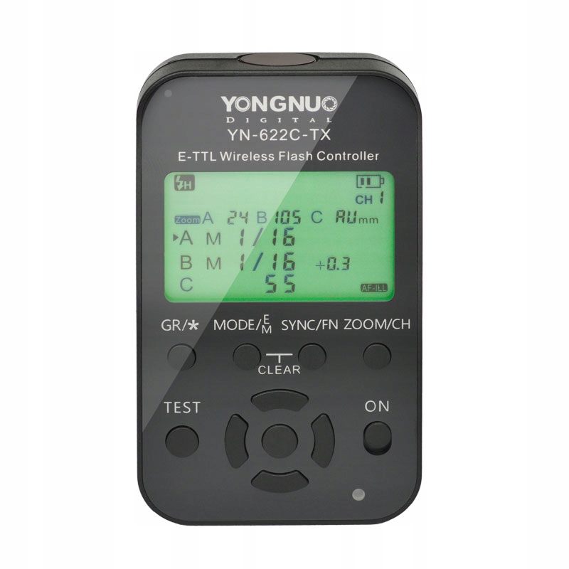 Wyzwalacz radiowy Yongnuo YN-622C-TX LCD Canon