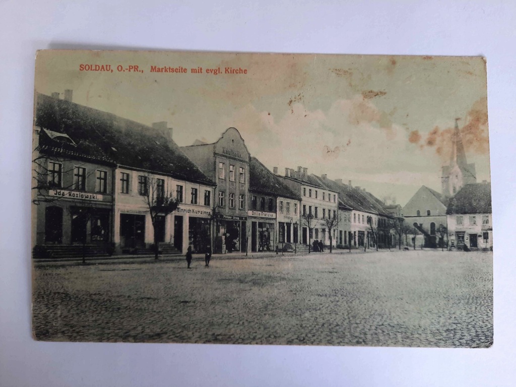 DZIAŁDOWO SOLDAU 26 P,P, STARA POCZTÓWKA 1920