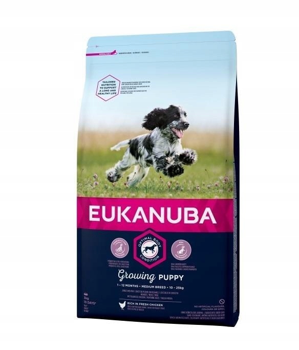 EUKANUBA EUKANUBA Growing Puppy Medium Breed 3 kg