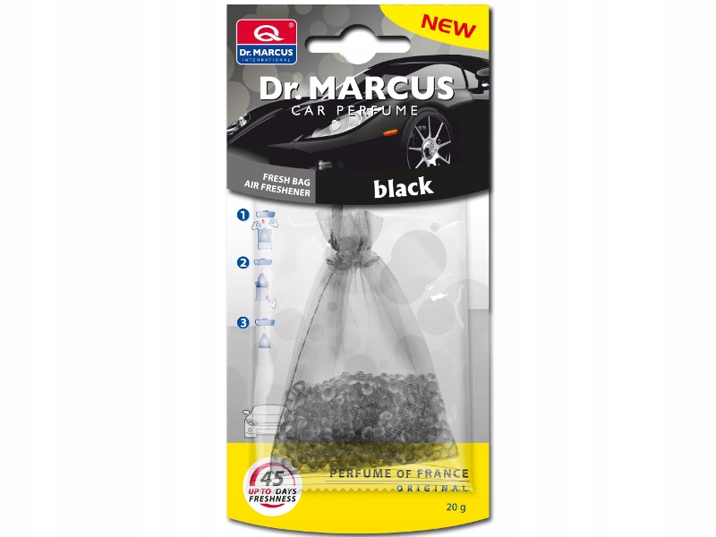 DR MARCUS ZAPACH Fresh Bag Woreczek BLACK