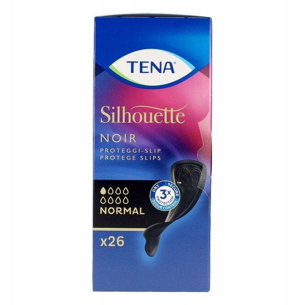Wkładki higieniczne Silhouette Noir Normal Tena (2