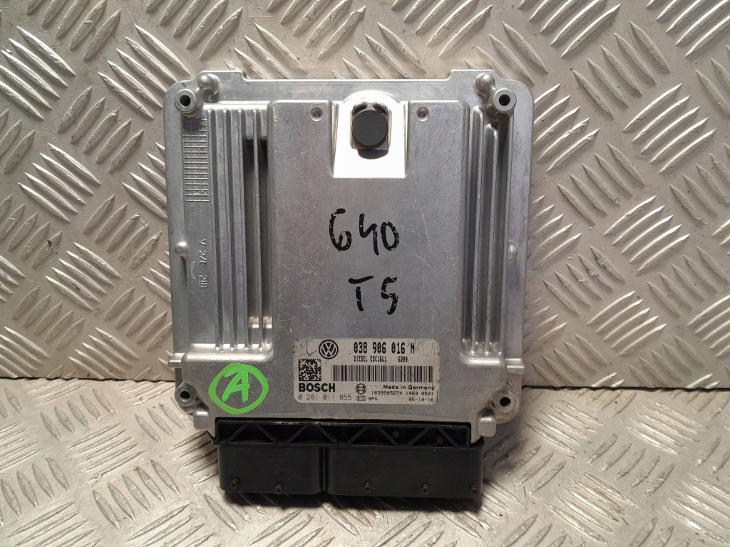 VW T5 KOMPUTER STEROWNIK SILNIKA 1.9 TDI 038906016N