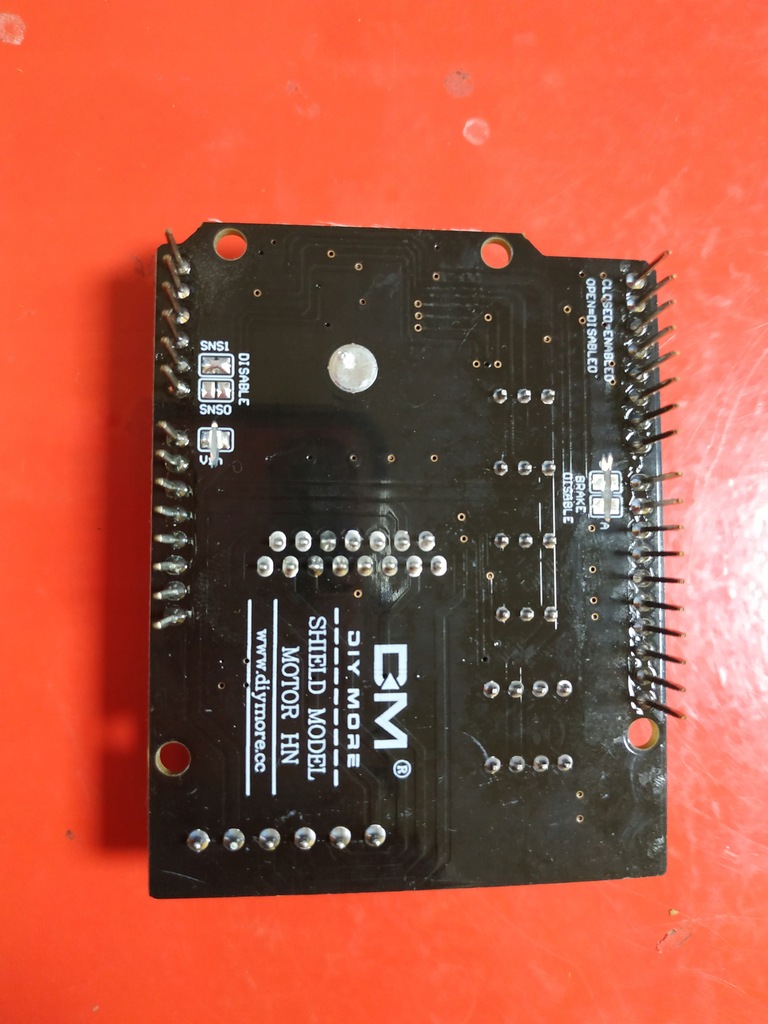Arduino Motor Shield L298P DCC++ z pomiarem prądu 10873617357