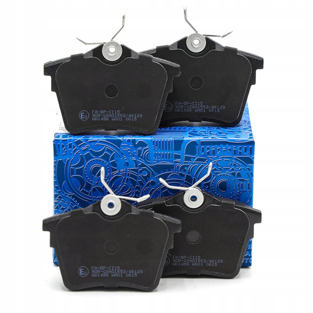 KLOCKI HAMULCOWE TYŁ CITROEN C5 III PEUGEOT 407 607