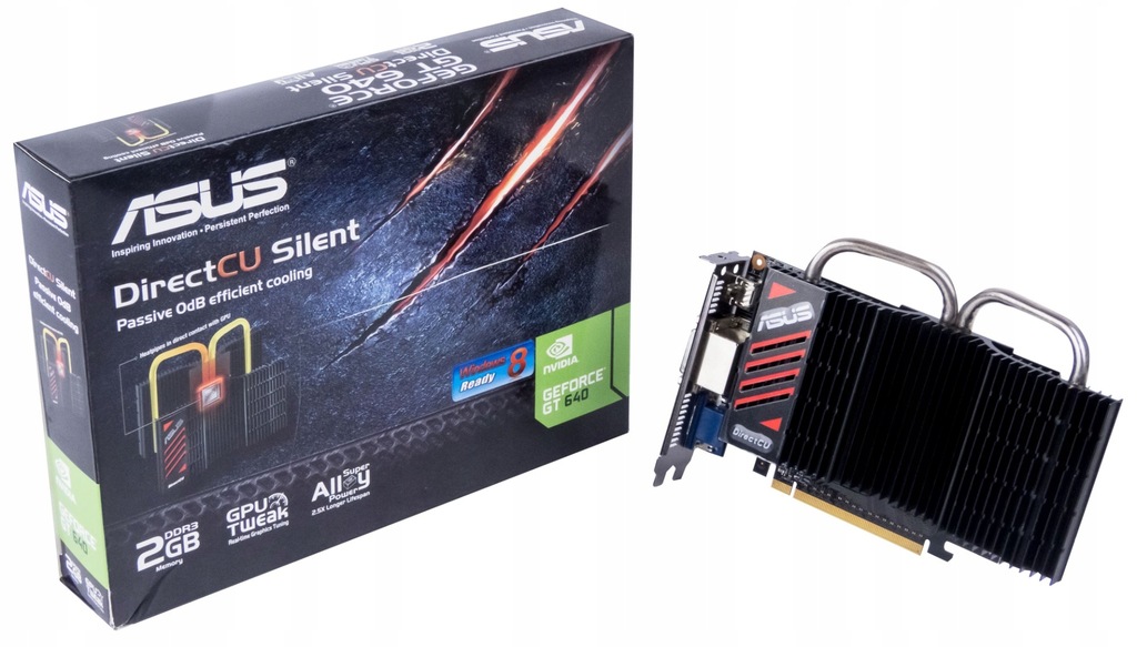 ASUS NVIDIA GEFORCE GT 640 2GB GT640-DCSL-2GD3 BOX - 11539153447 ...