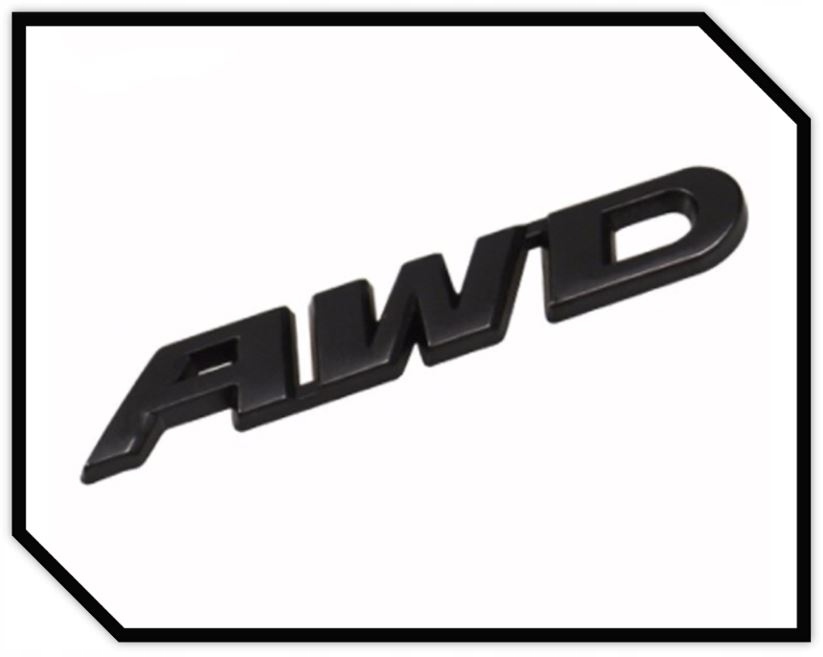 Emblemat / Znaczek / Logo / Napis AWD