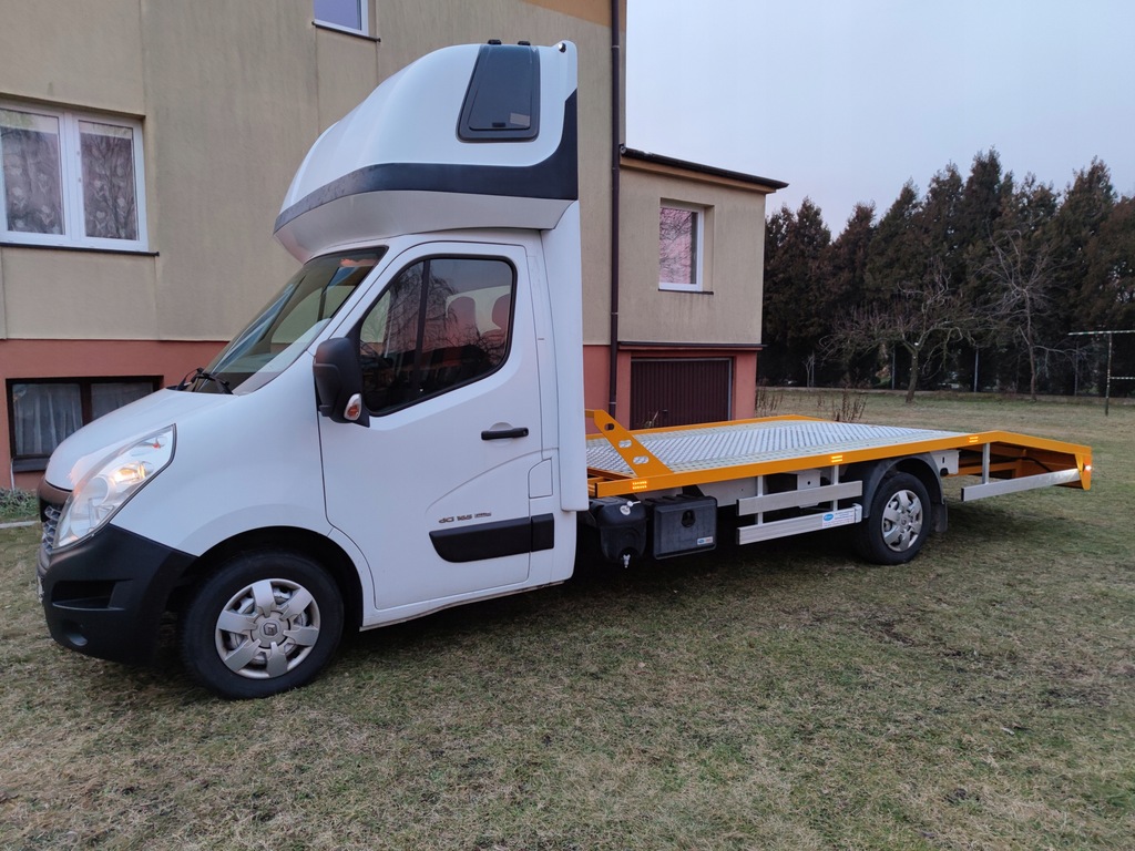 RENAULT MASTER 165KM 2016r Autolaweta Laweta Łódź