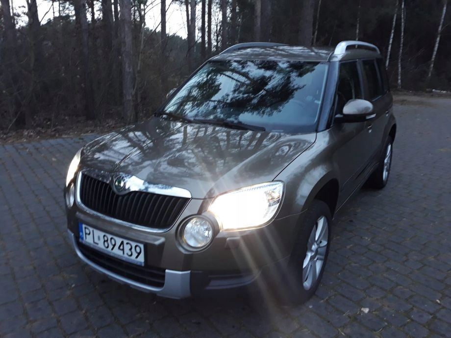 SKODA YETI 1.2 benz 105KM 2010r mały przebieg!