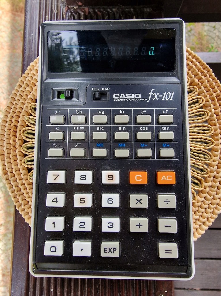 Kalkulator Casio Fx-101 Opis