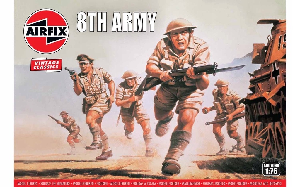 Airfix A00709V WWII British 8th Army