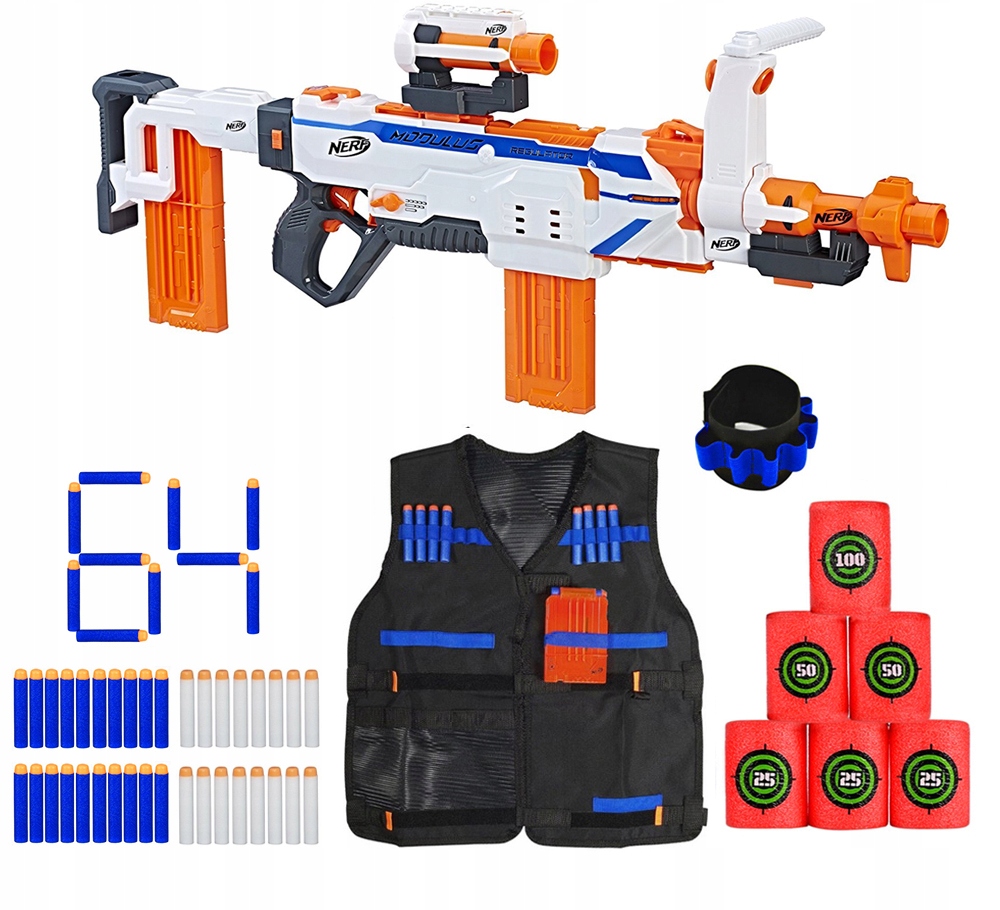NERF MODULUS＋NERF MODULUS REGULATOR＋弾31本 NERF MODULUS＋NERF MODULUS REGULATOR＋弾31本