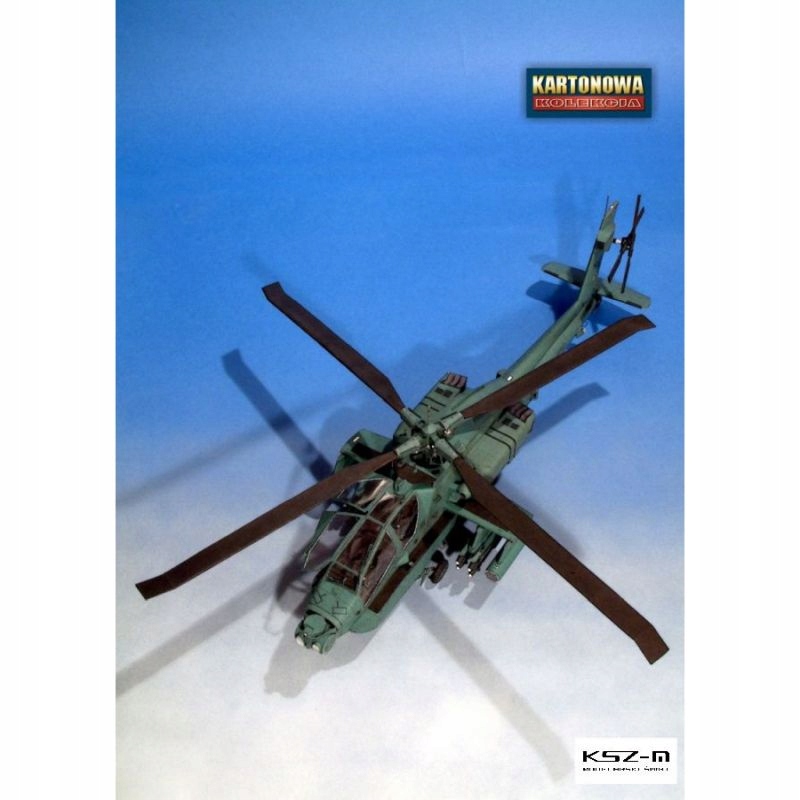 Купить Картонная коллекция 33 - Вертолет AH-64A Apache: отзывы, фото, характеристики в интерне-магазине Aredi.ru