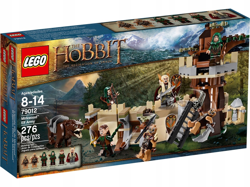 LEGO HOBBIT 79012 ARMIA ELFÓW Z MROCZNEJ PUSZCZY !