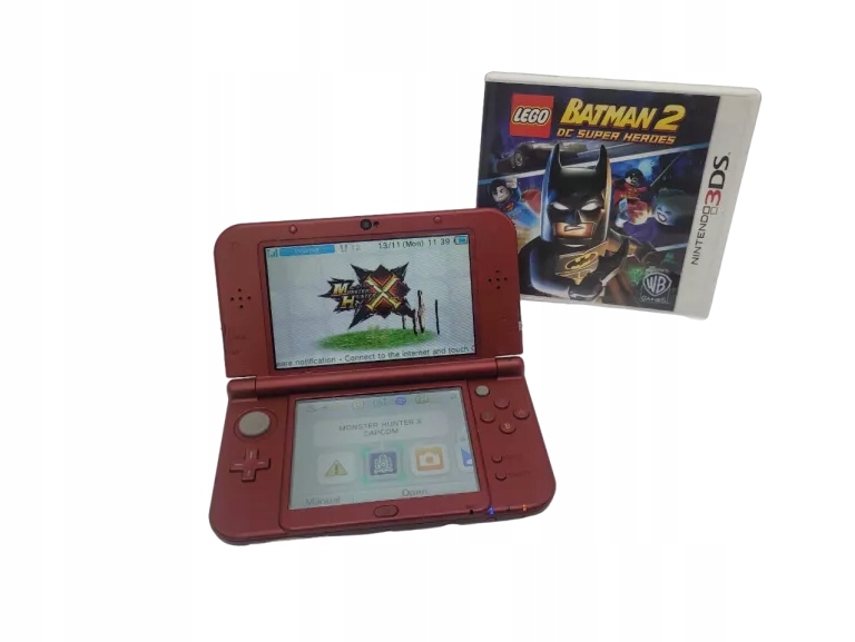 KONSOLA NEW NINTENDO 3DS XL MONSTER HUNTER LIMITED + GRY