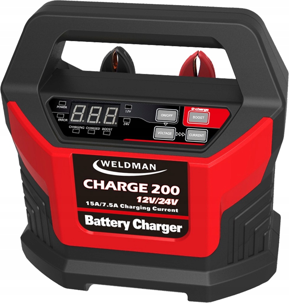 PROSTOWNIK WELDMAN CHARGE 200 12V/24V