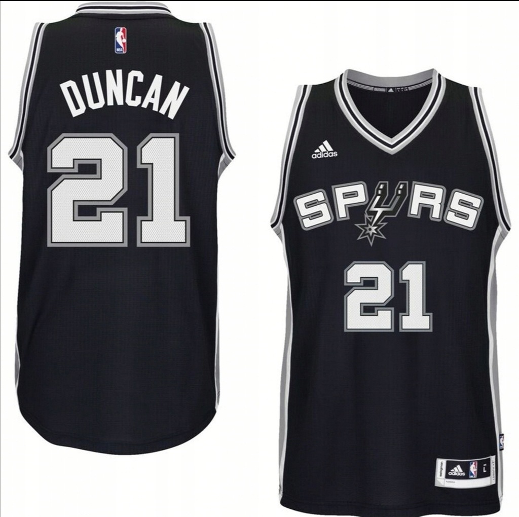 TIM DUNCAN SAN ANTONIO SPURS koszulka NBA L/XL