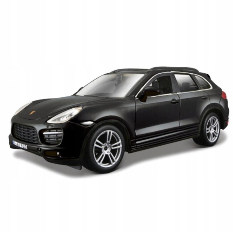 PORSCHE CAYENNE TURBO BLACK 1:24 BBURAGO, BBURAGO