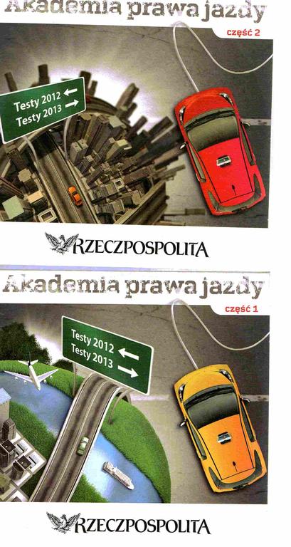 AKADEMIA PRAWA JAZDY 2012- 2013 TESTY * 2 xCD