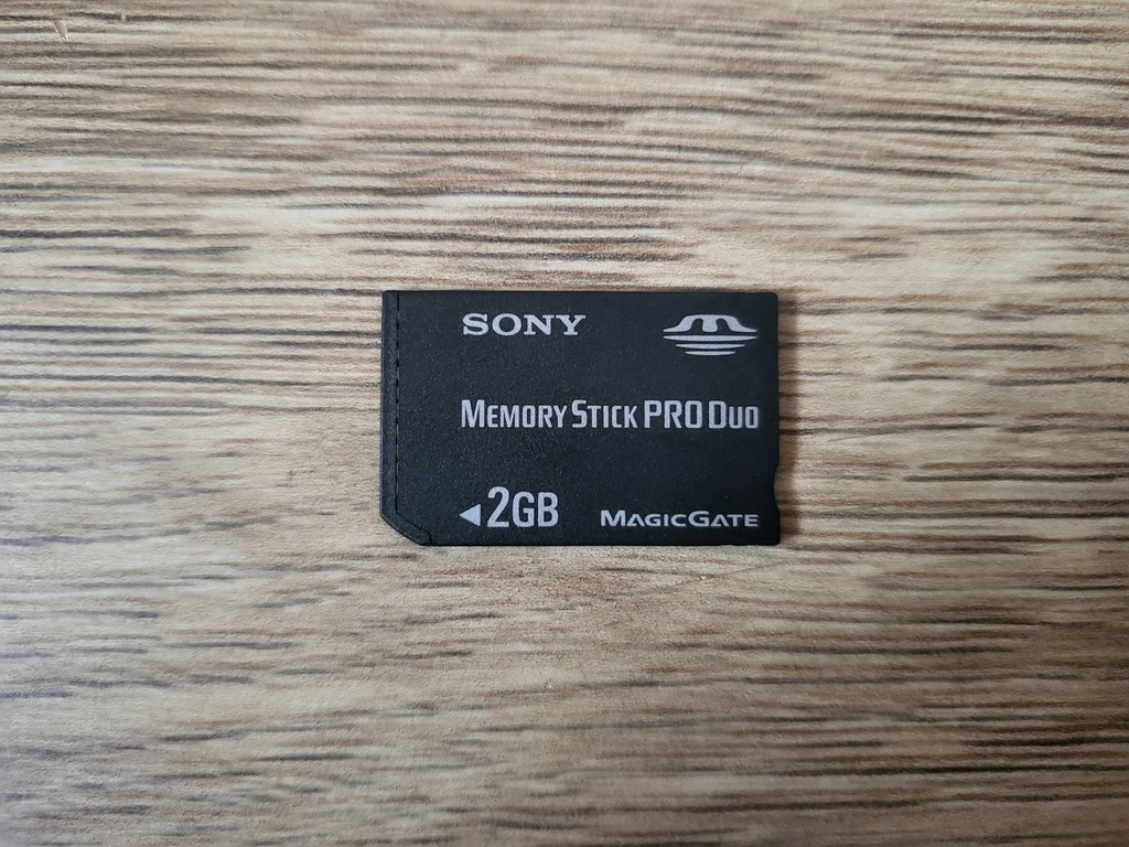 Karta pamięci MemoryStick MS Pro Duo Sony 2GB PSP