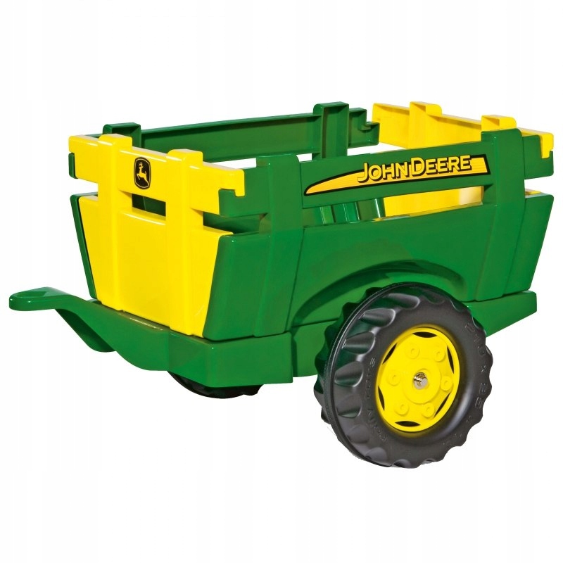 TRAILER PRZYCZEPA FARM JOHN DEERE OTWIERANE BURTY