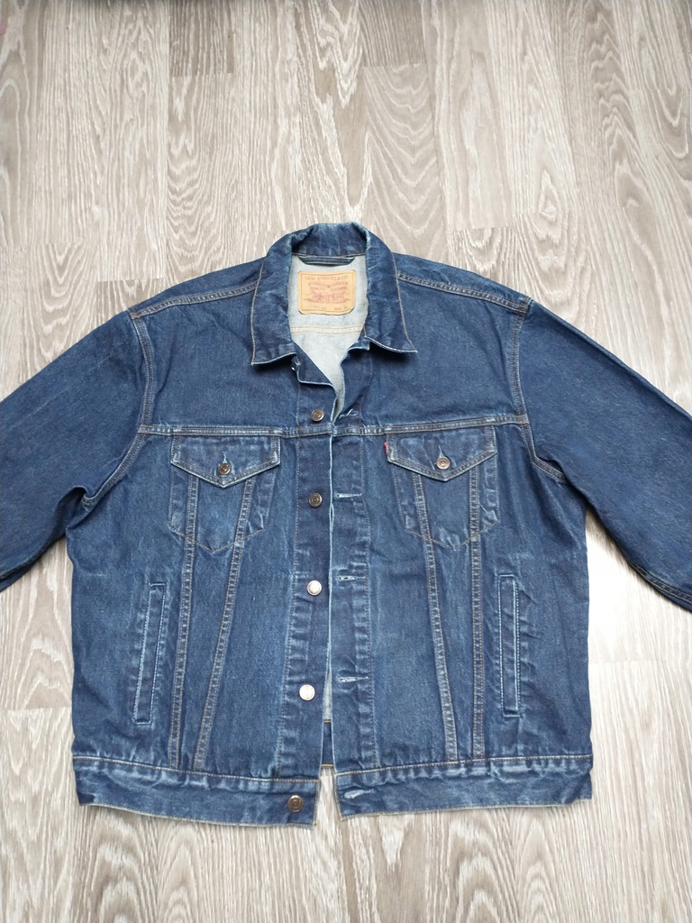 Kurtka katana jeansowa męska Levi's Levis r.XL