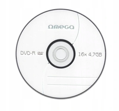 DVD+R 4,7GB X16 OMEGA 50szt