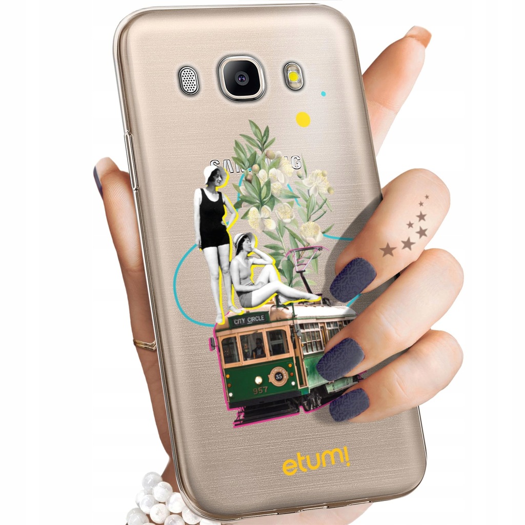 ETUI DO SAMSUNG GALAXY J5 2016 WZORY MIX PRZESZŁOŚĆ ORYGINALNE OBUDOWA CASE