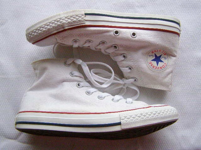 CONVERSE kultowe białe trampki ROZ.34 JAK NOWE