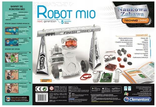 JESTEM TU NOWY CLEMENTONI Robot Mio Nowa Generacja