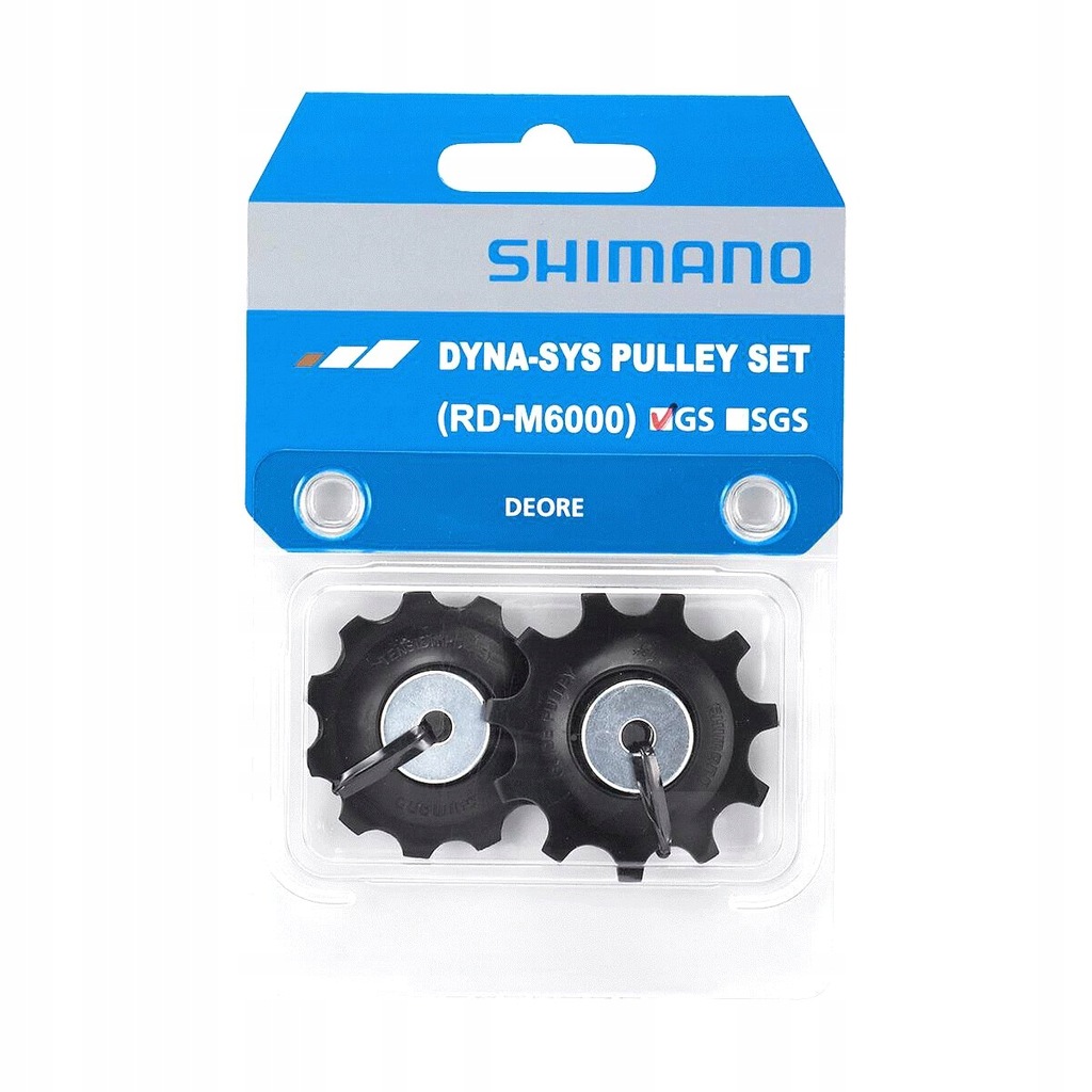 SHIMANO Kółka przerzutki RD-M6000 GS górne i dolne