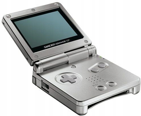 KONSOLA NINTENDO GAME BOY ADVANCE SP SREBRNA - 13247522521
