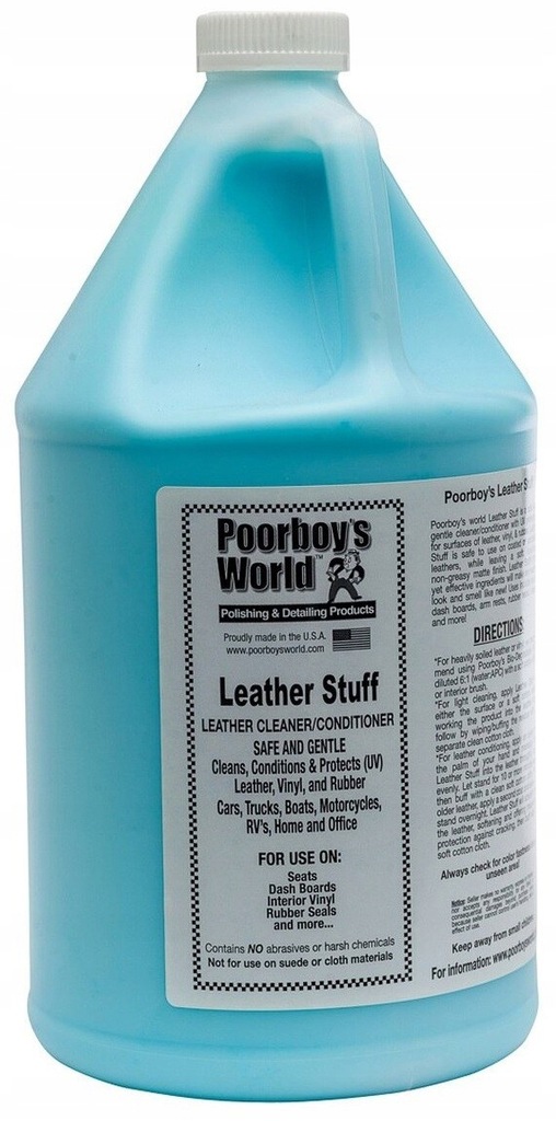 POORBOY'S Leather Stuff Odżywka Do Skóry 3784ml