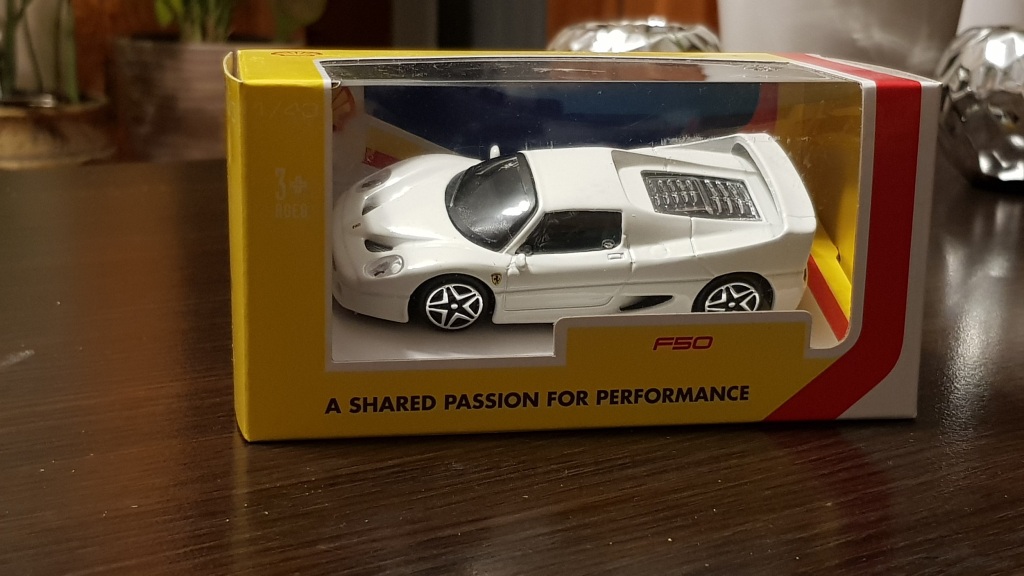 Model Ferrari F50 UNIKAT Shell