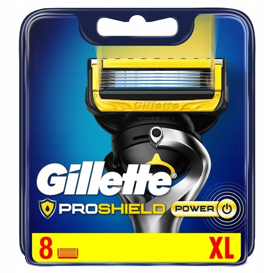 8x WKŁADY GILLETTE FUSION PROGLIDE ProSHIELD POWER