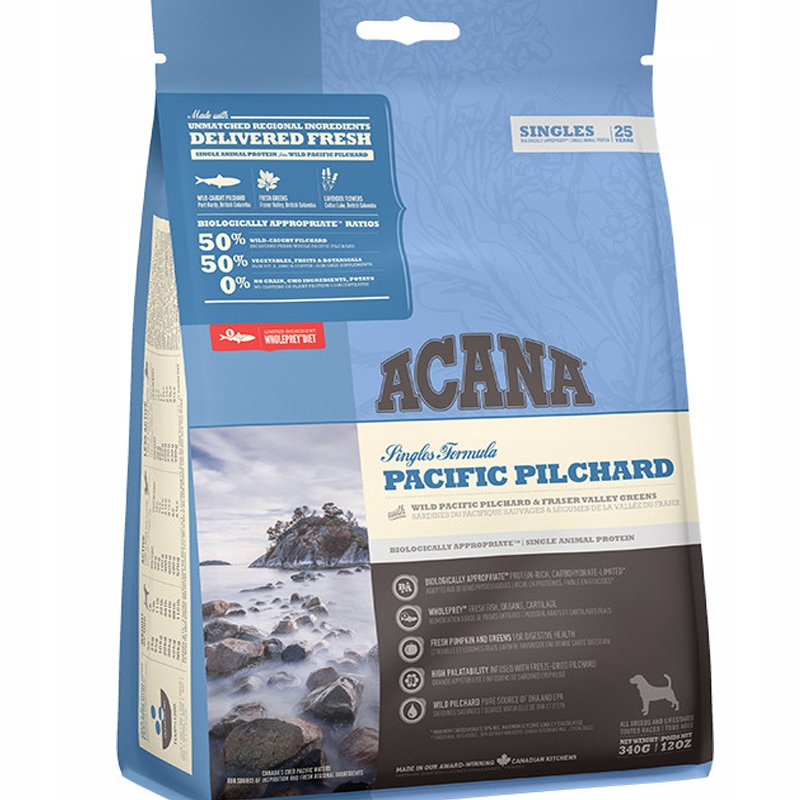 Acana Singles Pacific Pilchard Ryba 340g