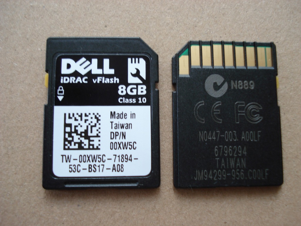 DELL 8GB SDHC NOWA