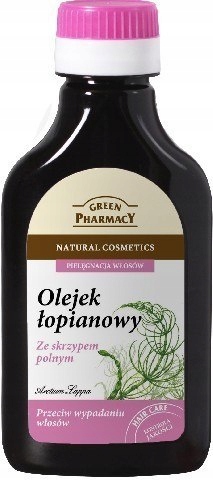 Green Pharmacy Olejek łopianowy ze Skrzypem polnym