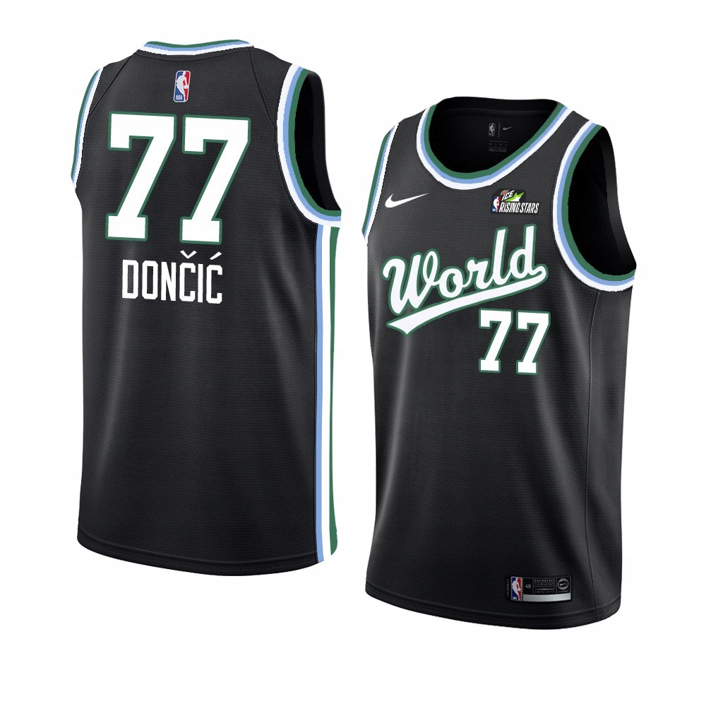 NBA Koszykówka Koszulkas # 77 DONCIC-XXL