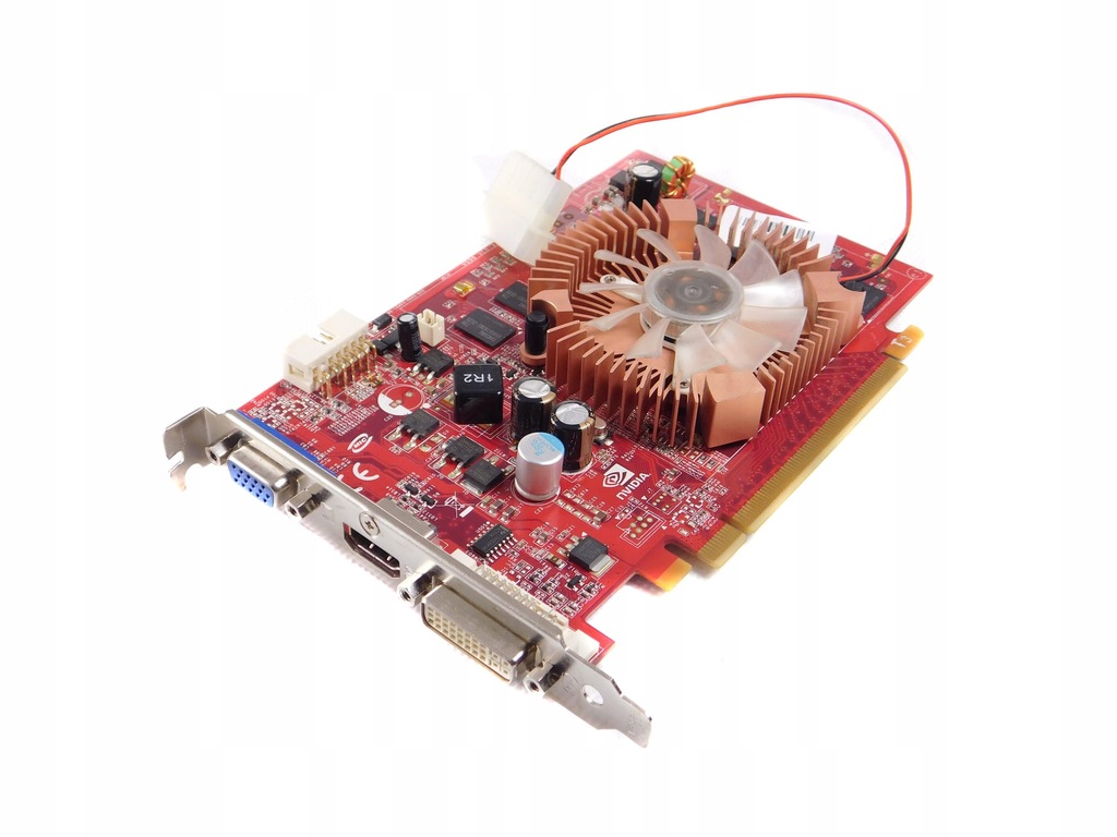 MSI GeForce 8600 GS 256MB DVI VGA HDMI 8193534623 oficjalne