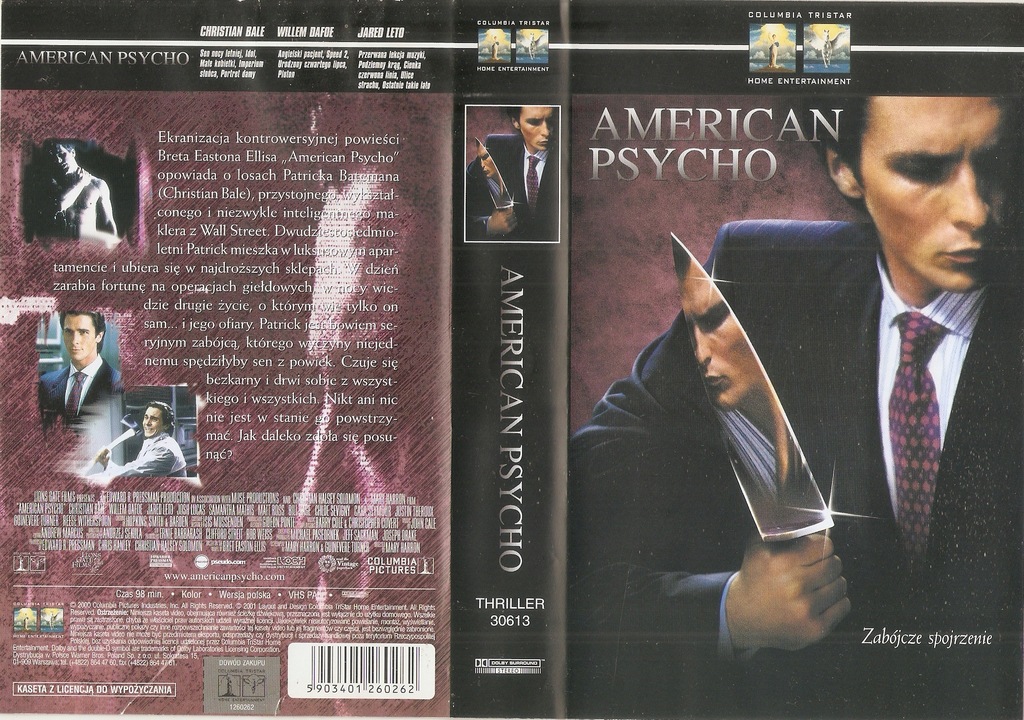 American Psycho - VHS