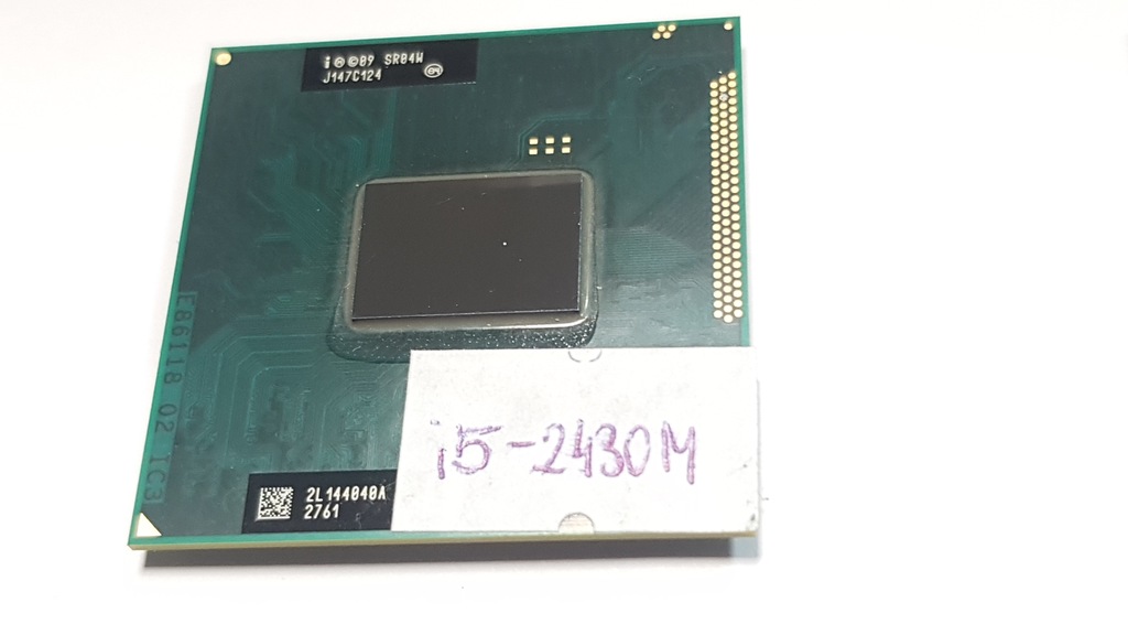 Procesor Intel i5-2430M 2x2,4Ghz Gniazdo G2 (rPGA988B) 247